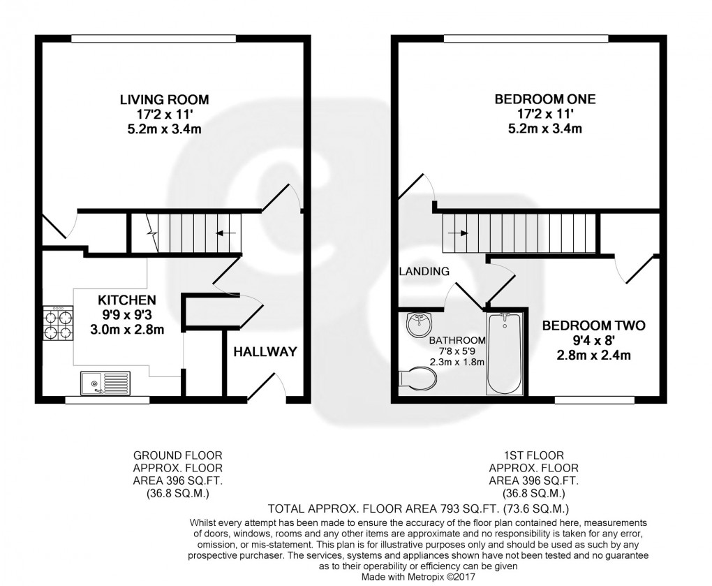 Floorplan for Russell Court, CHESHAM, Buckinghamshire