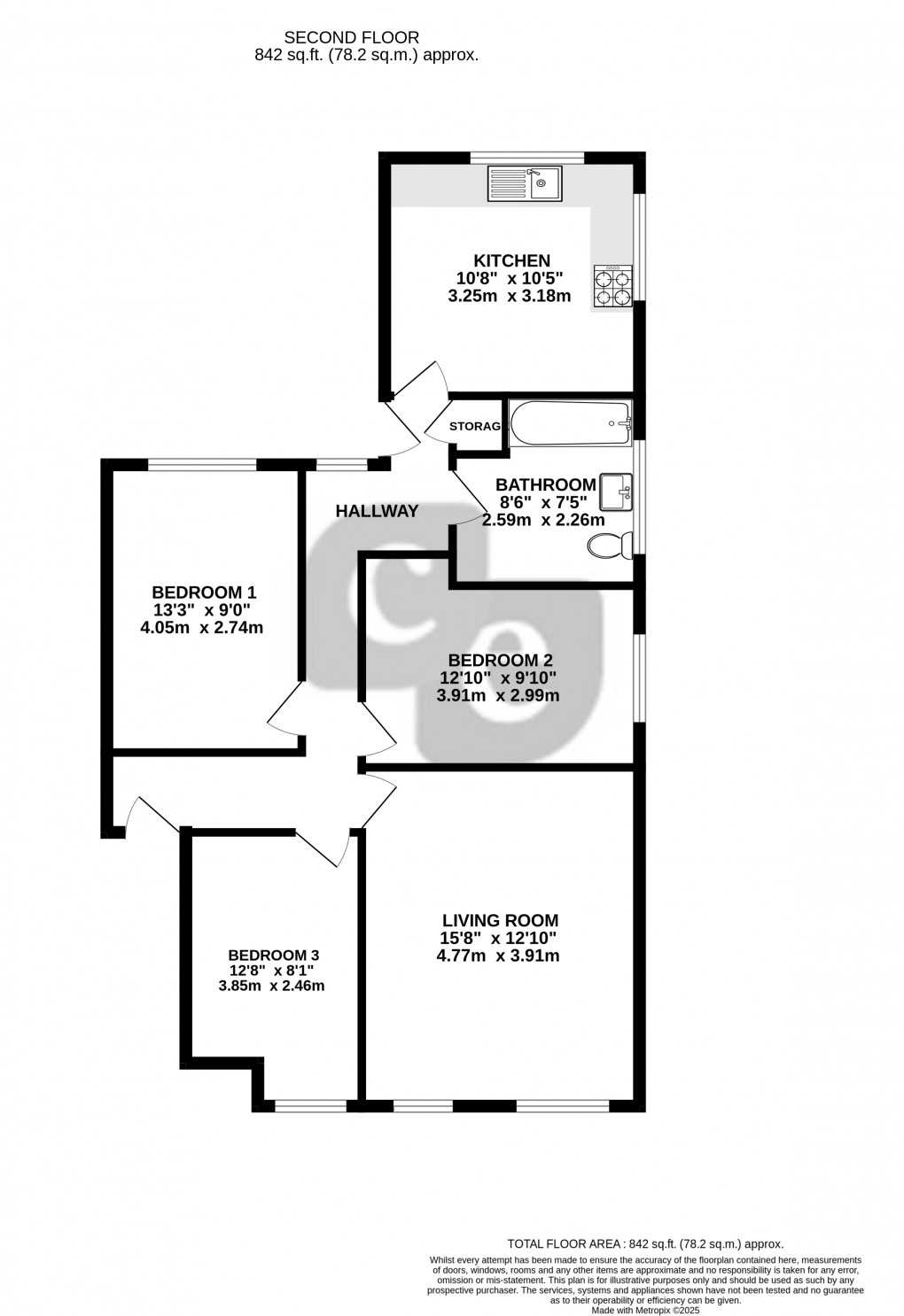 Floorplan for Alexandra Avenue, Harrow, Greater London