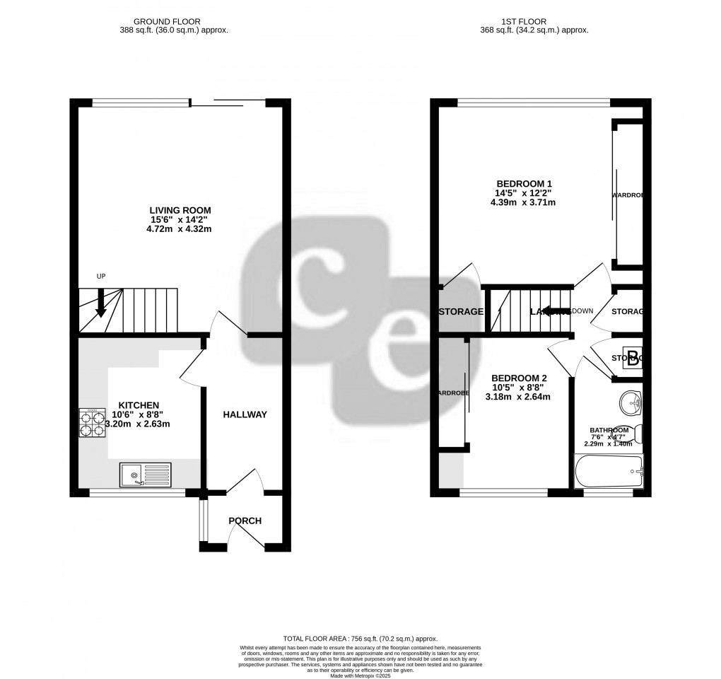 Floorplan for Eastcote Lane, Harrow, Greater London