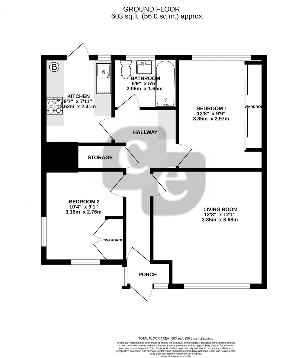 Floorplan for Rowe Walk, Harrow, Greater London