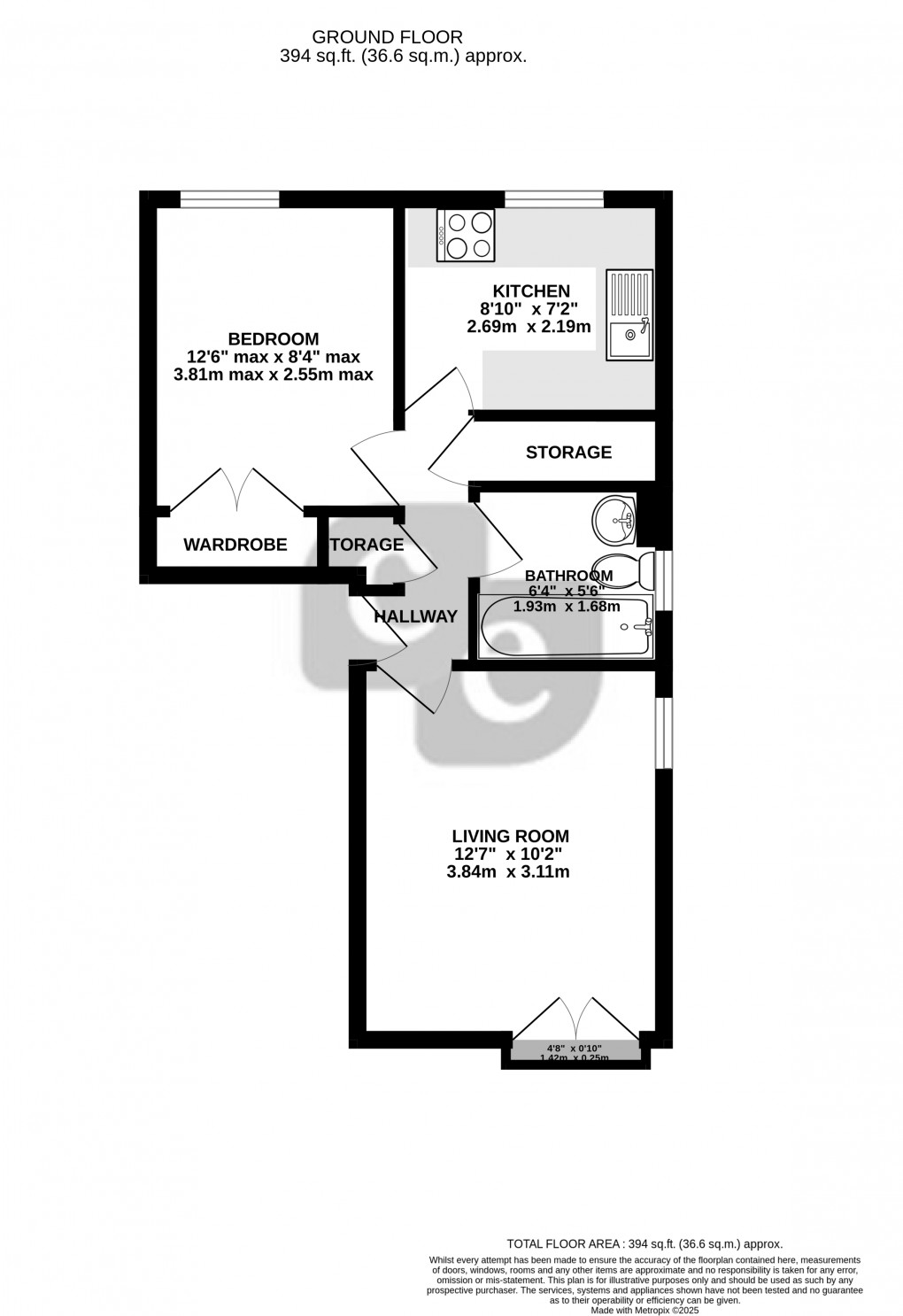 Floorplan for Rabournmead Drive, Northolt, Greater London