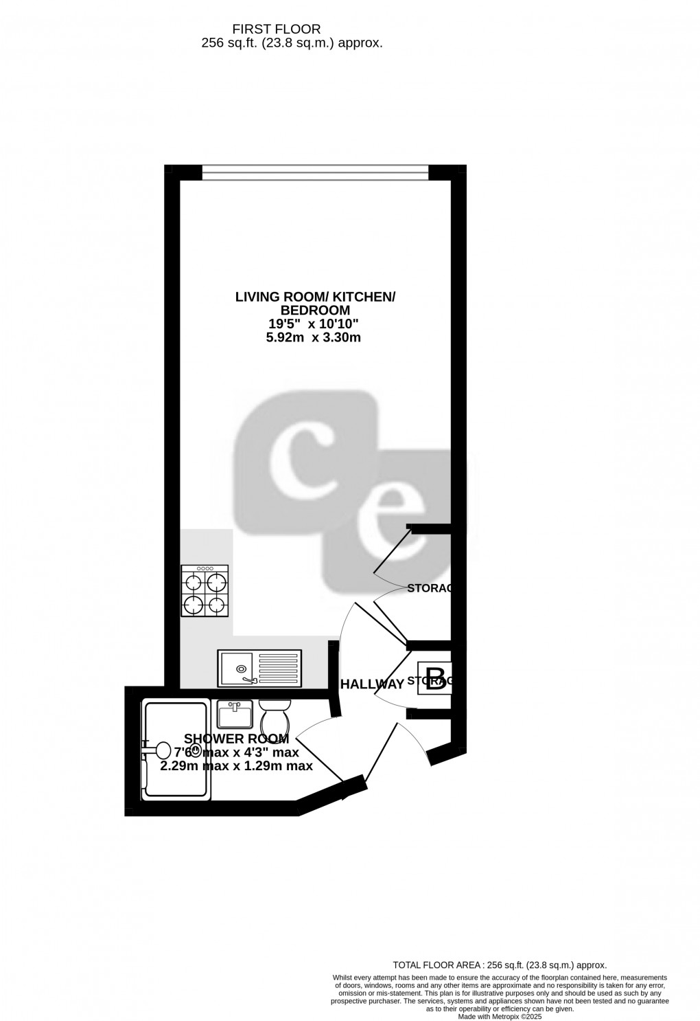 Floorplan for Rayners Lane, Harrow, Greater London
