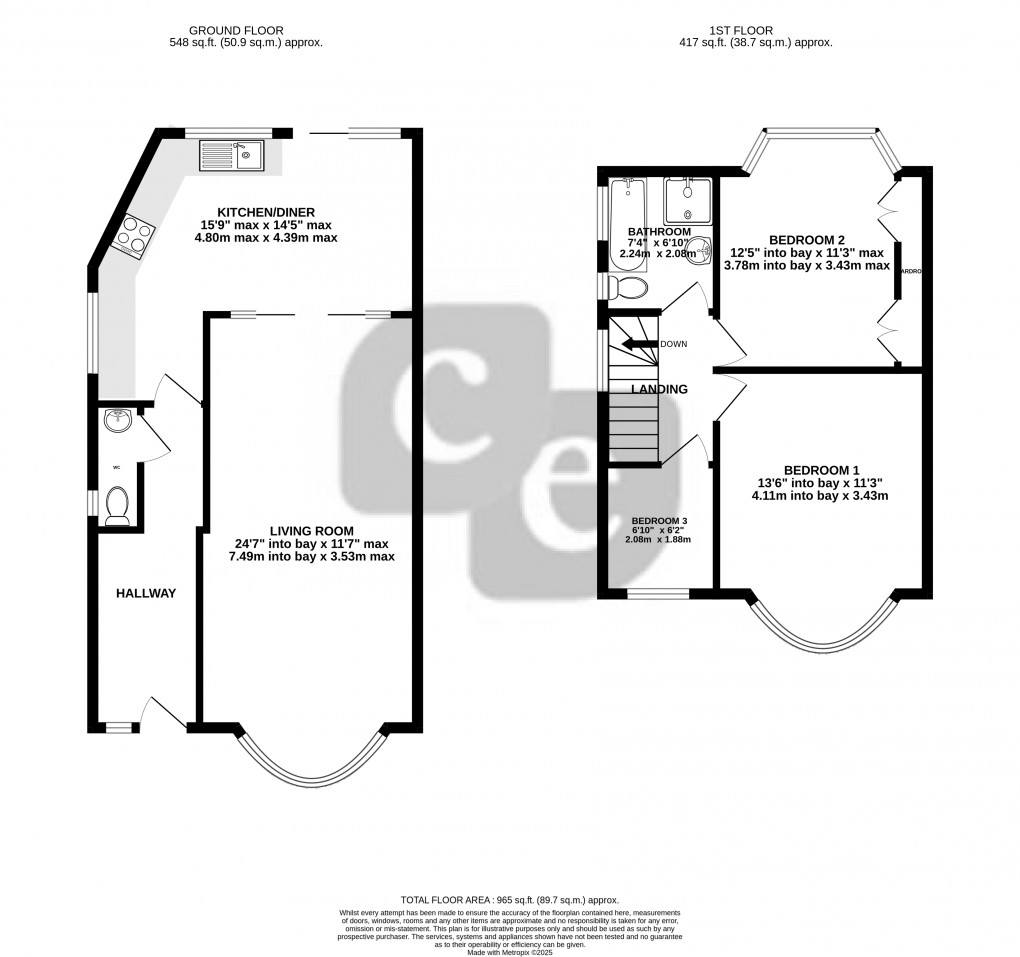 Floorplan for Twyford Road, Harrow, Greater London