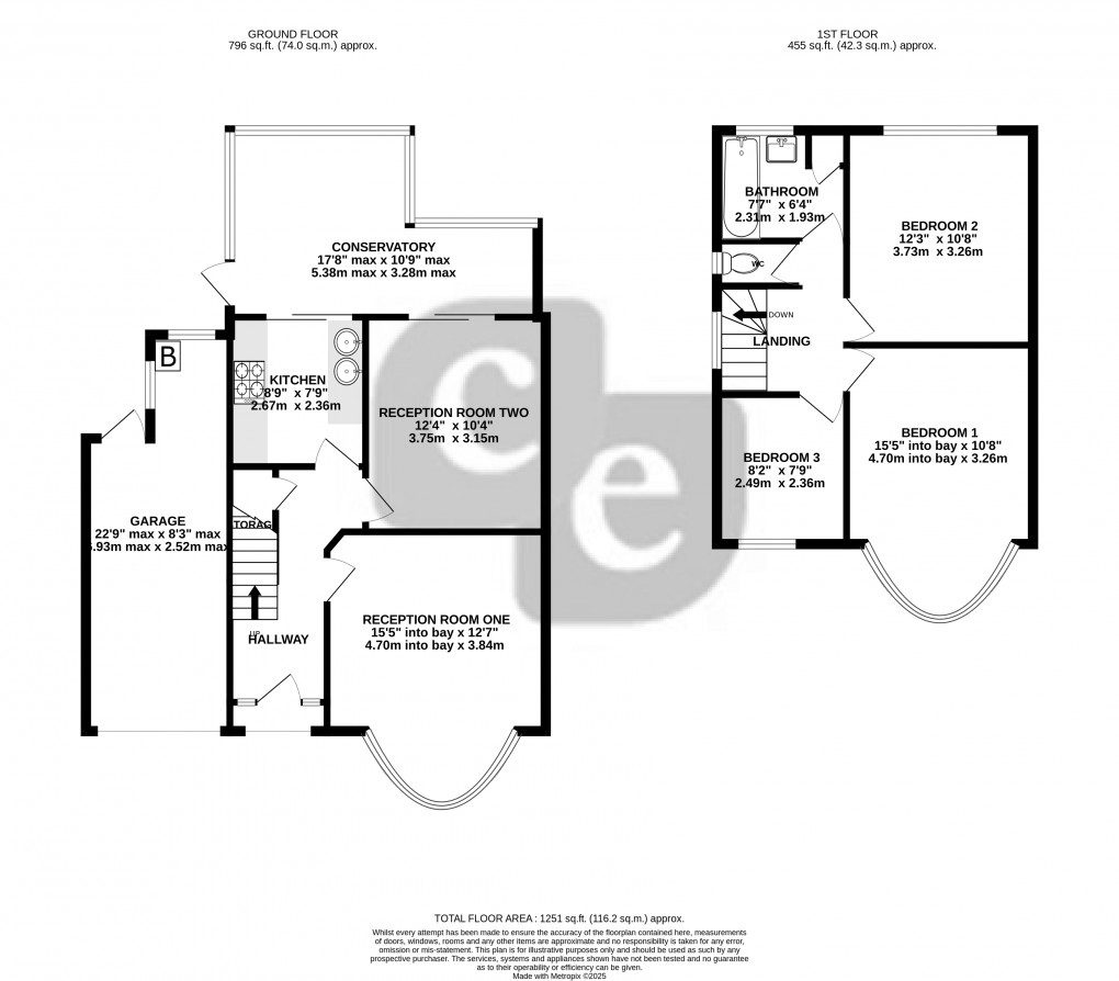 Floorplan for Romney Drive, Harrow, Greater London