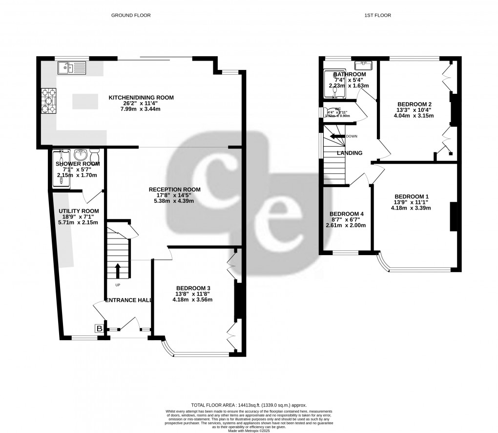 Floorplan for Alexandra Avenue, Harrow, Greater London