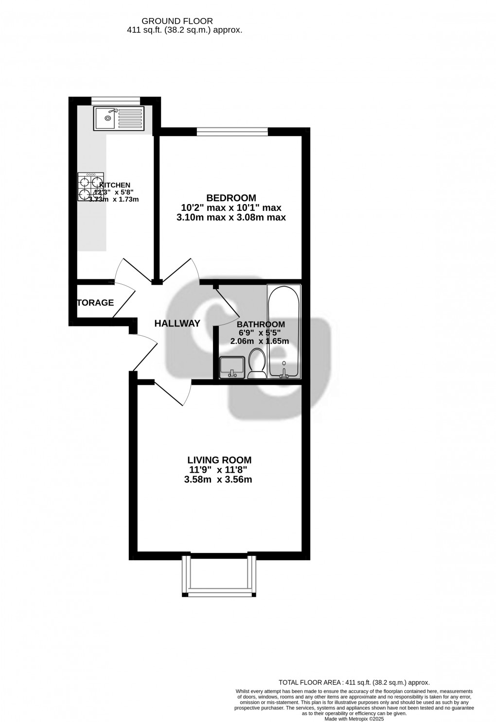 Floorplan for Kings Road, Harrow, Greater London