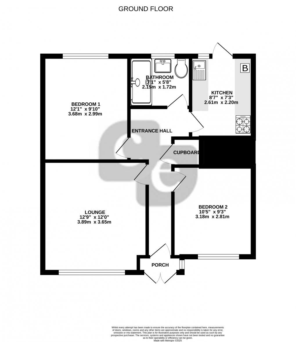 Floorplan for Rowe Walk, Harrow, Greater London
