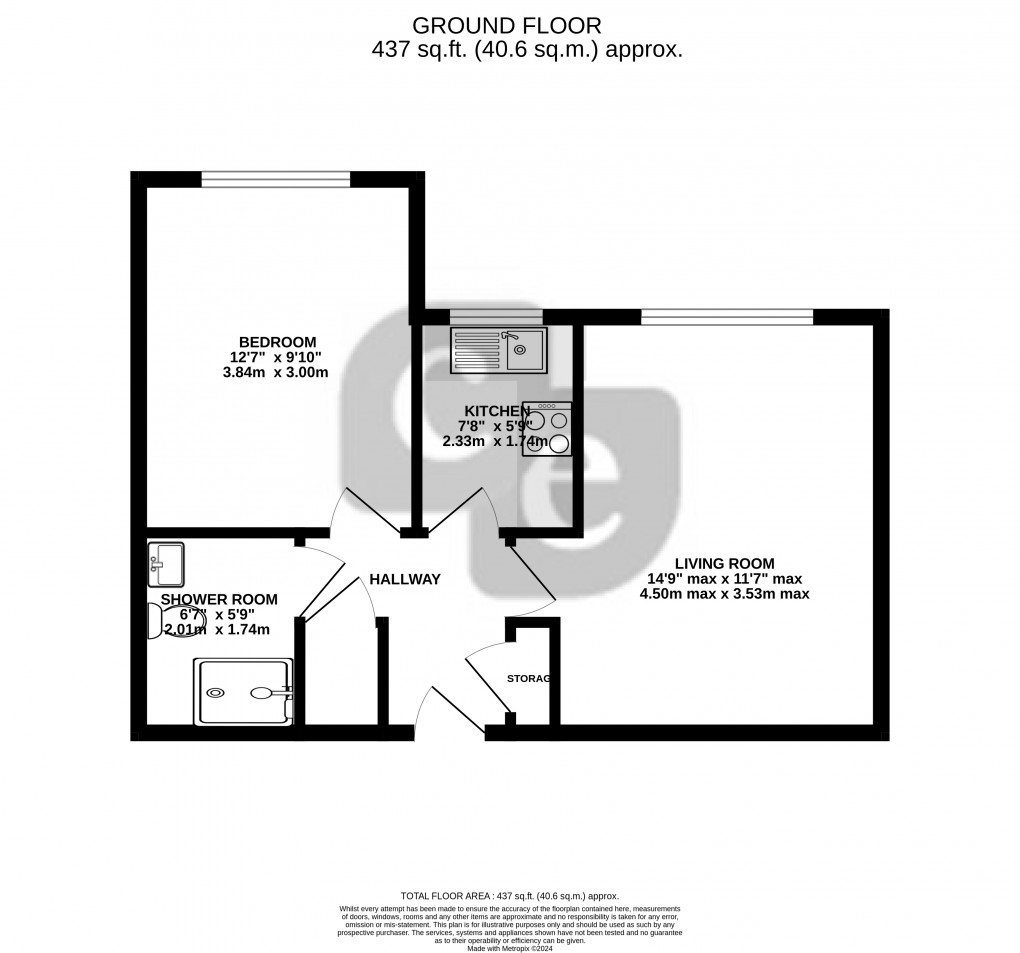 Floorplan for Rayners Lane, Harrow, Greater London