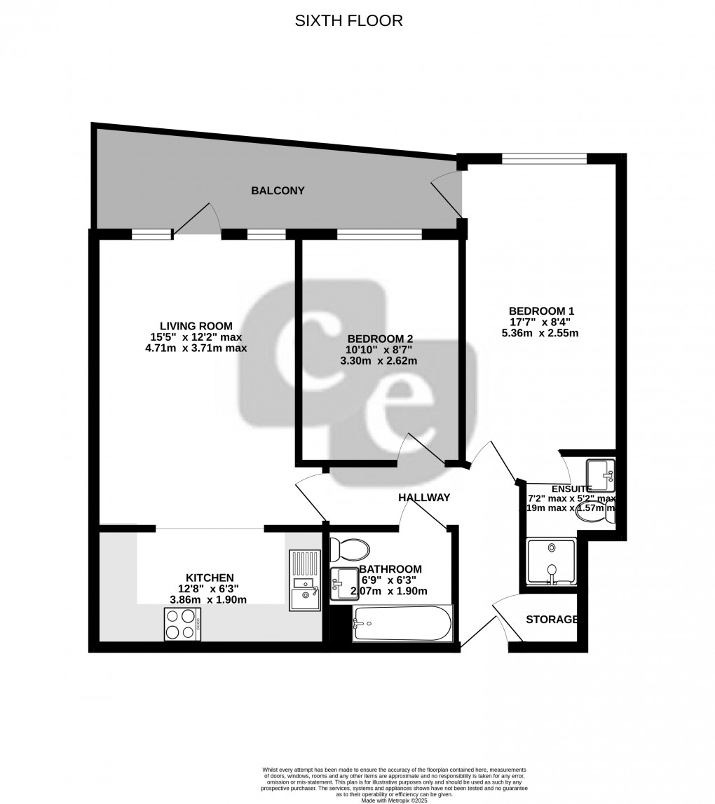 Floorplan for Stanley Road, Harrow, Greater London