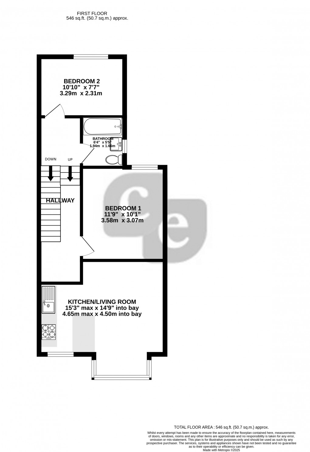 Floorplan for Palmerston Road, Harrow, Greater London