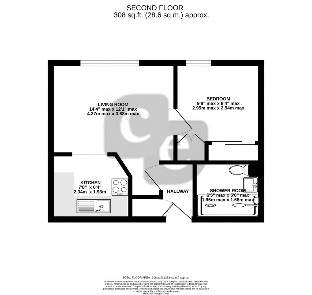 Floorplan for Verona Close, Uxbridge, Greater London