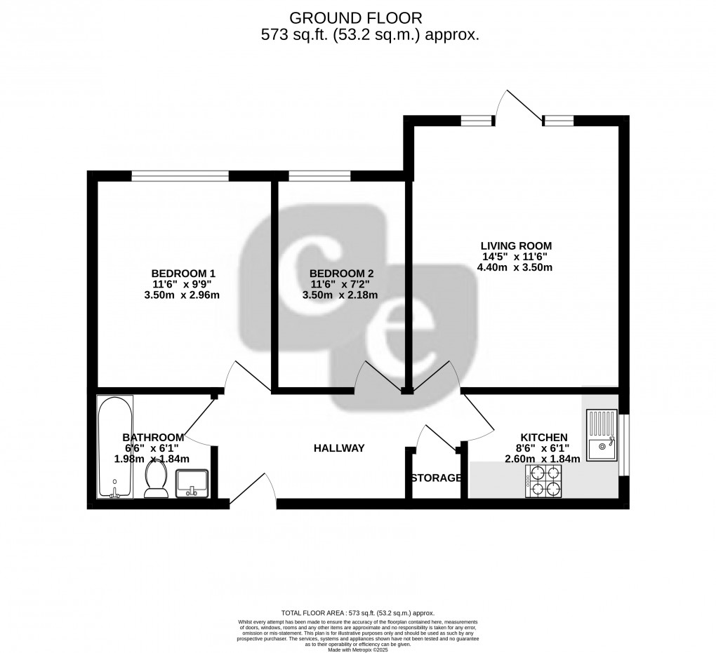 Floorplan for Harrow View, Harrow, Greater London