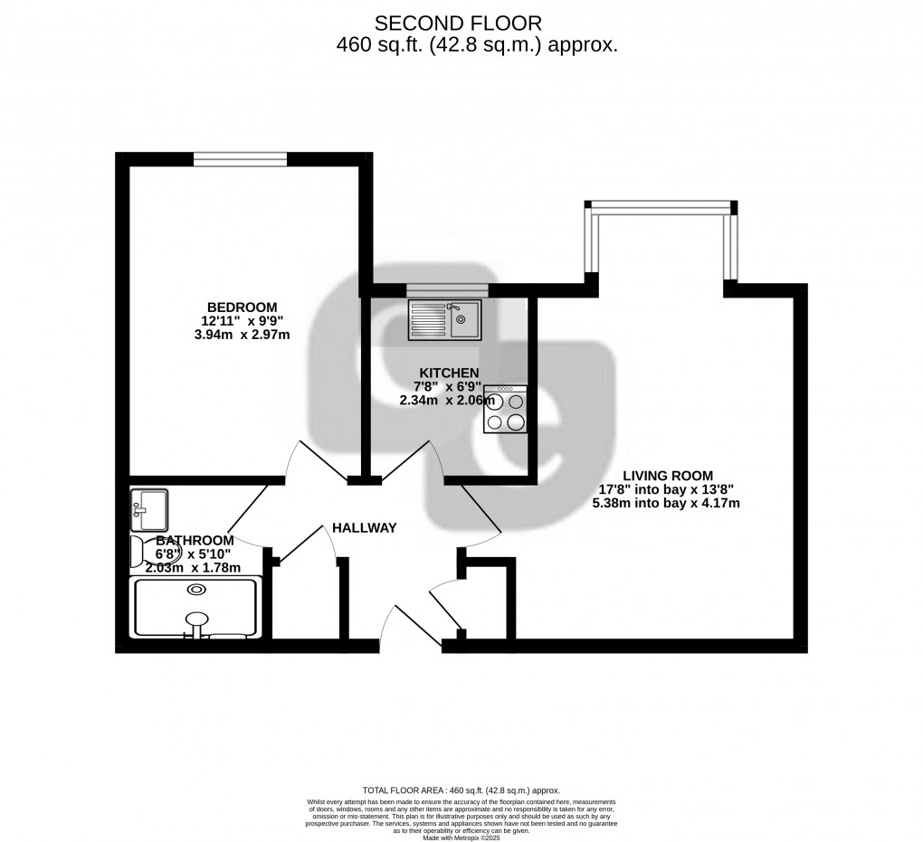 Floorplan for Rayners Lane, Harrow, Greater London