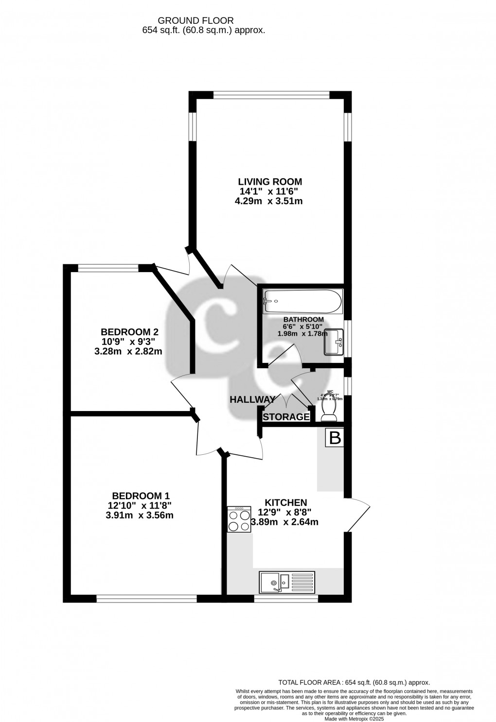 Floorplan for Eastern Avenue, Pinner, Greater London