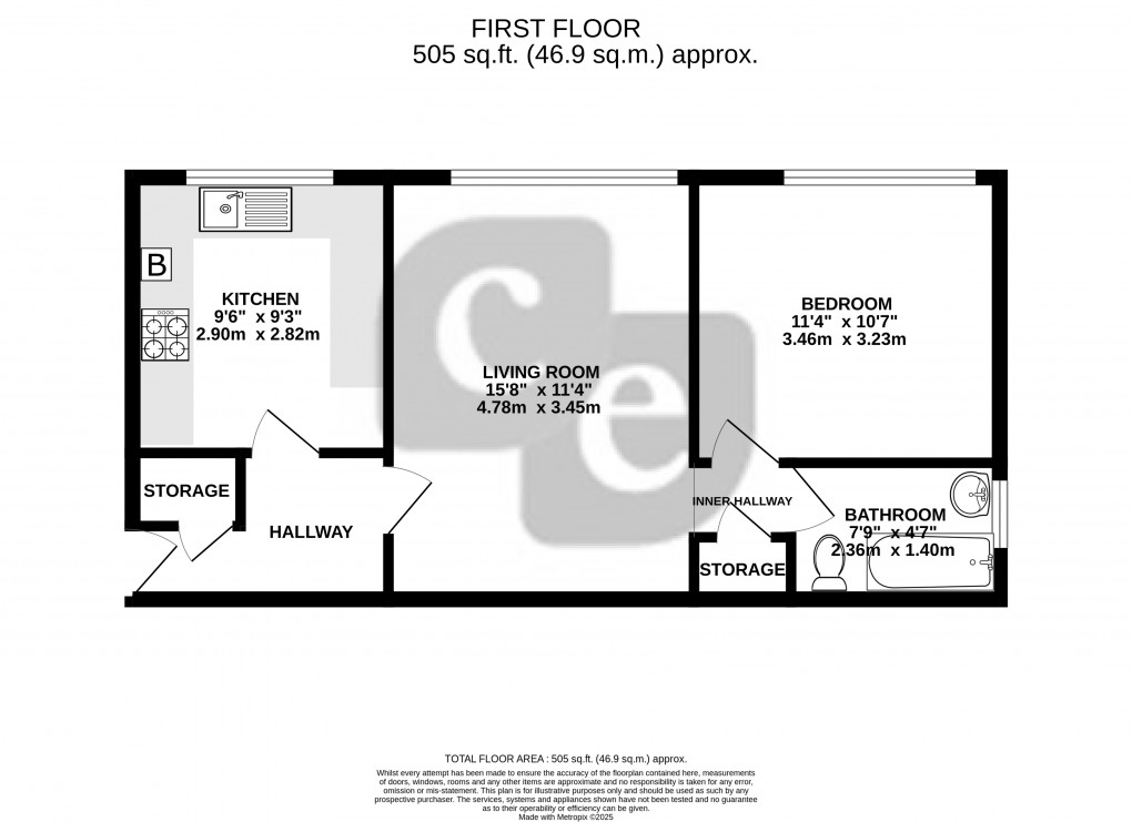 Floorplan for Victoria Road, Ruislip, Greater London