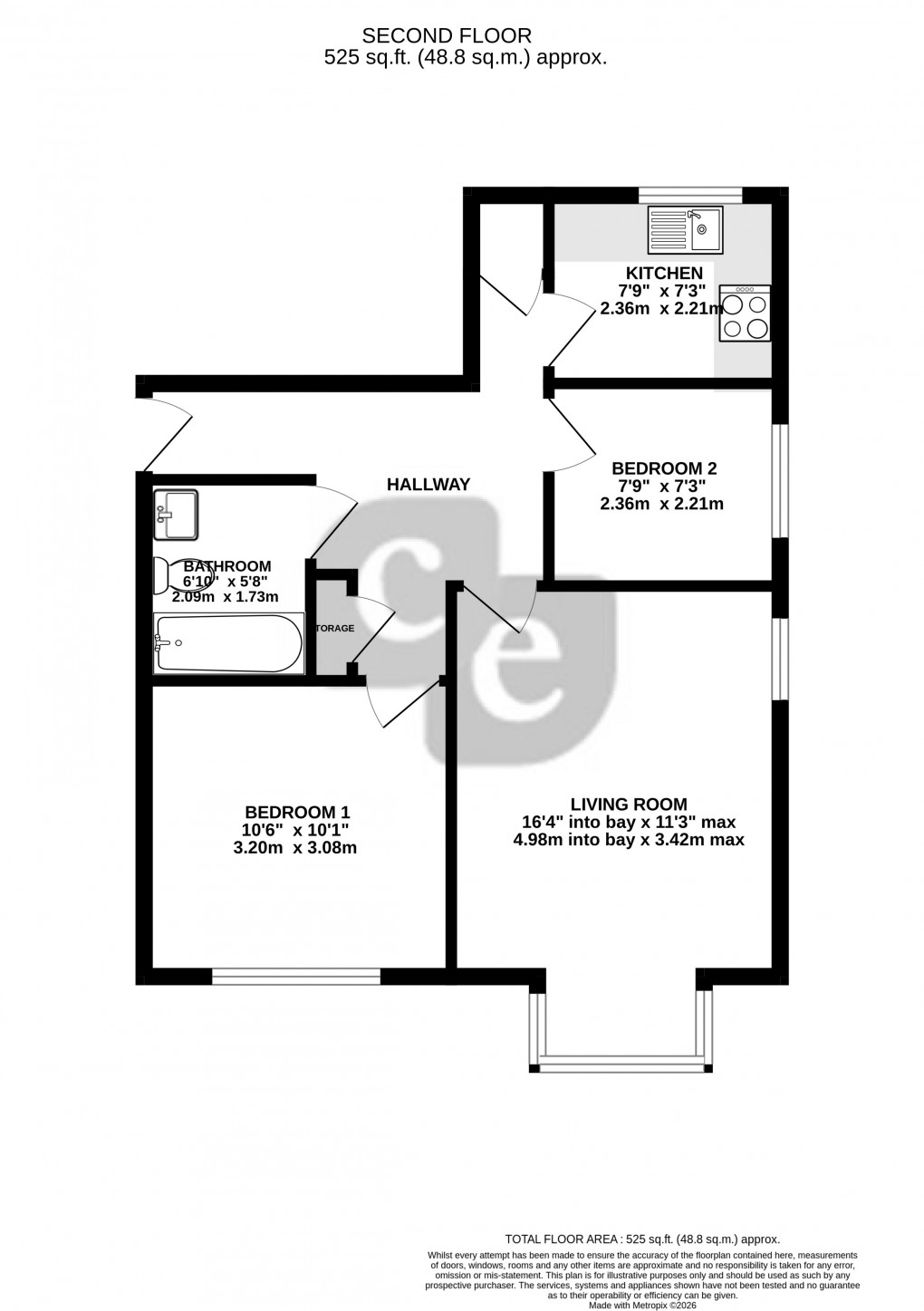 Floorplan for Rayners Lane, Harrow, Greater London