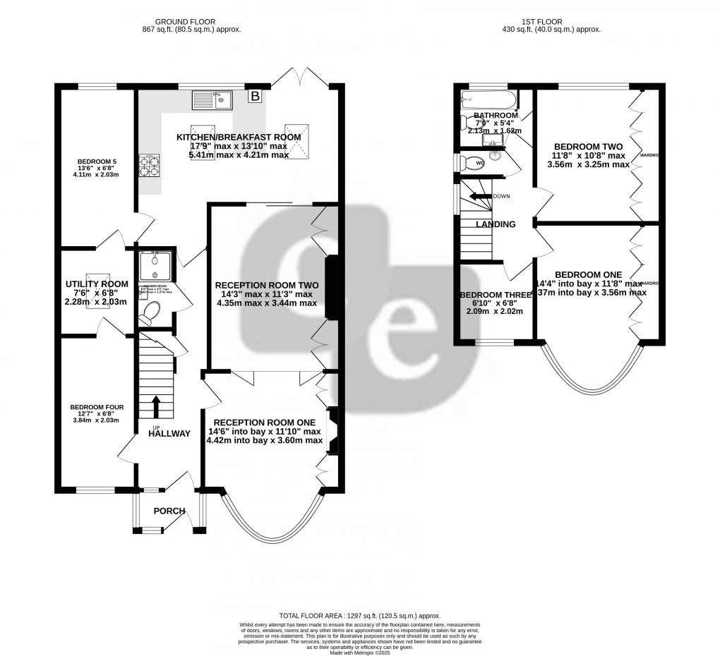 Floorplan for Pinner, Greater London