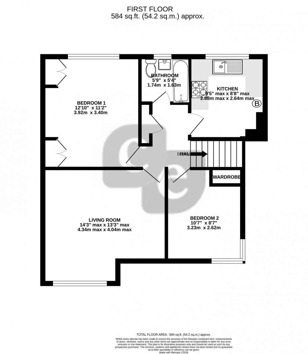 Floorplan for South Harrow, Harrow, Greater London