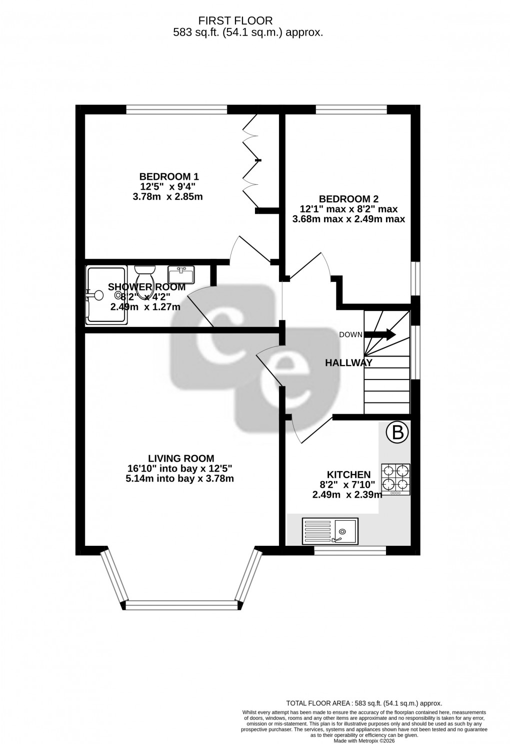 Floorplan for Pinner Park Avenue, Harrow, Greater London